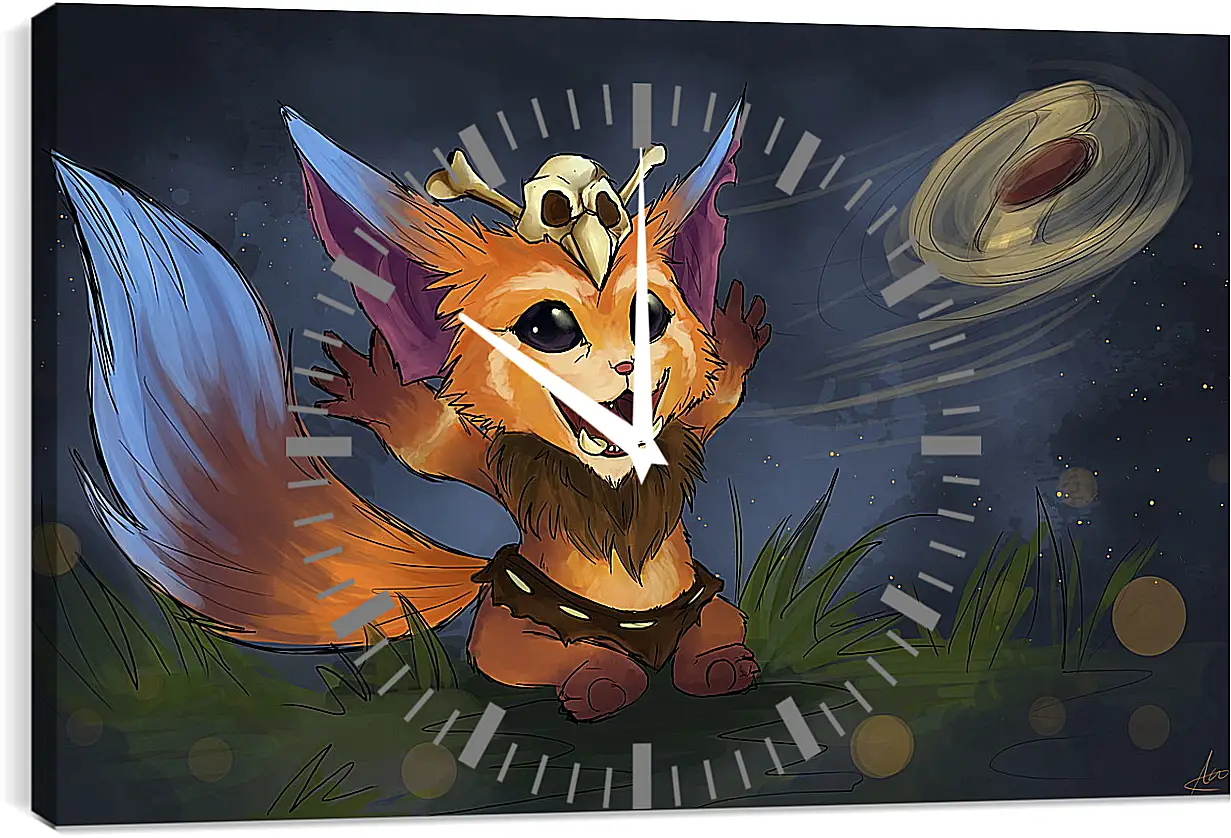 Часы картина - League Of Legends
