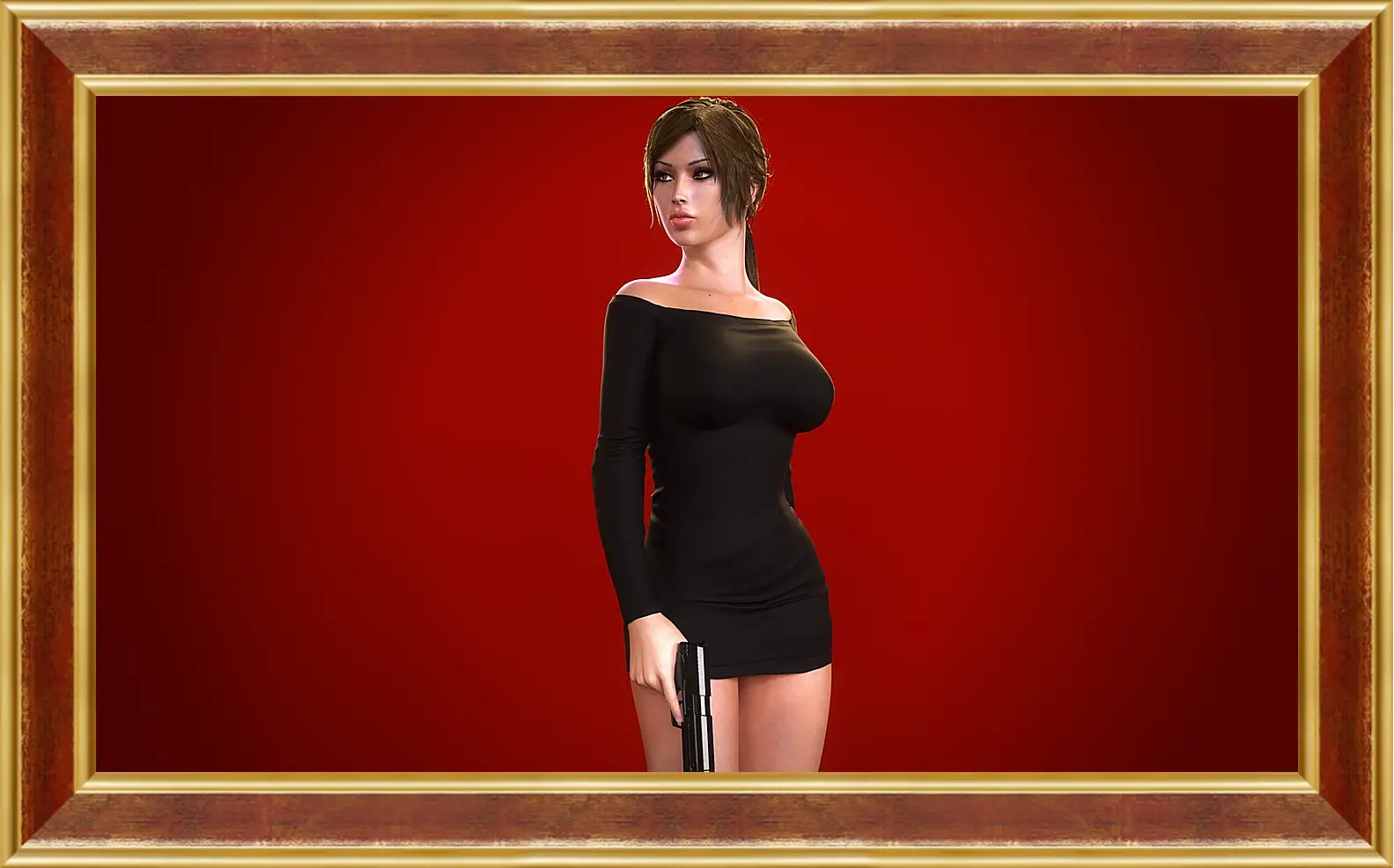 Картина в раме - Tomb Raider