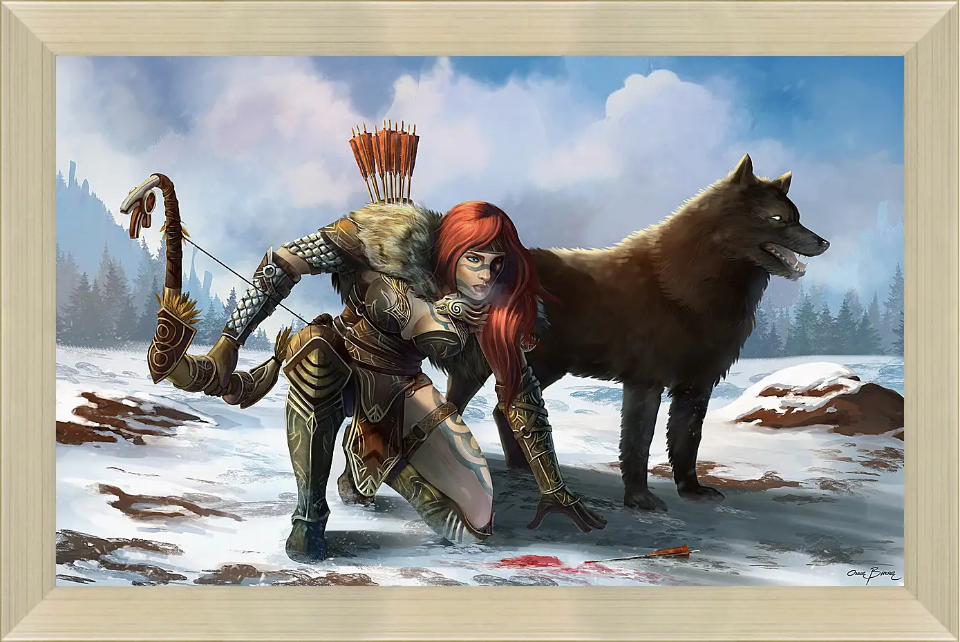 Картина в раме - Guild Wars 2
