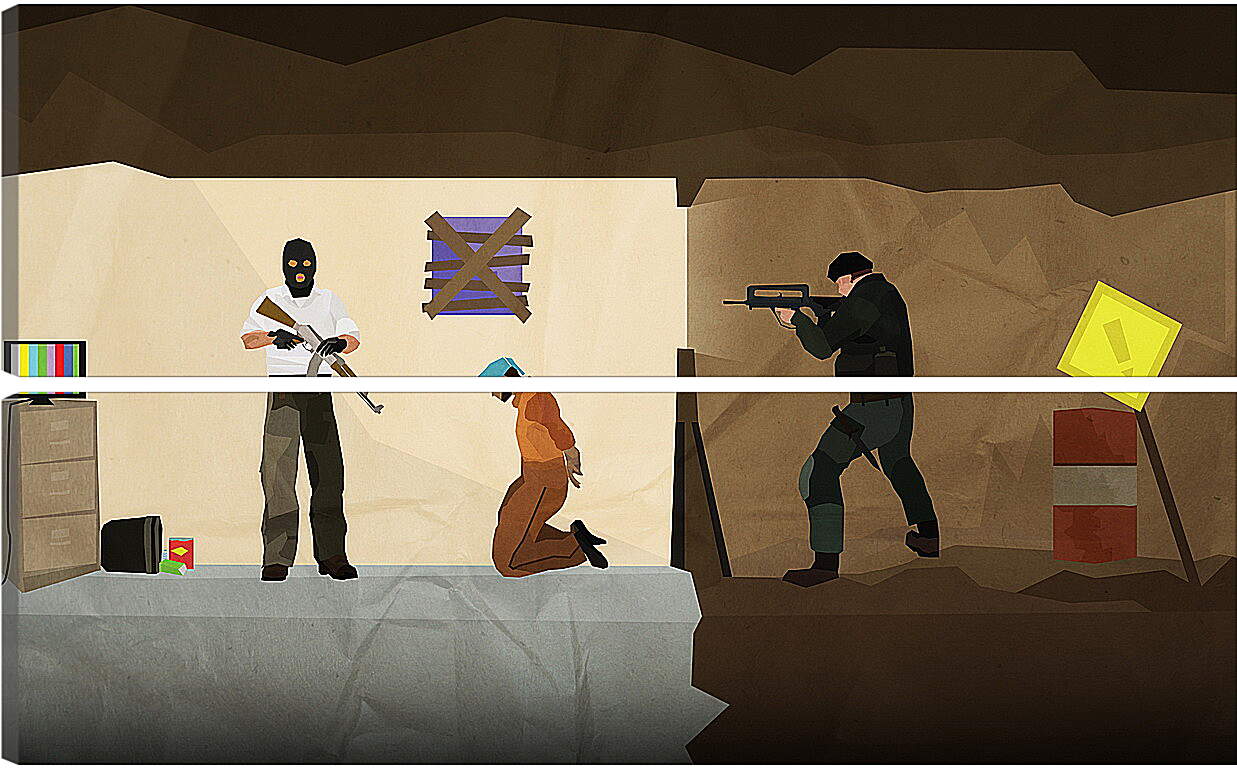 Модульная картина - Counter-Strike: Global Offensive
