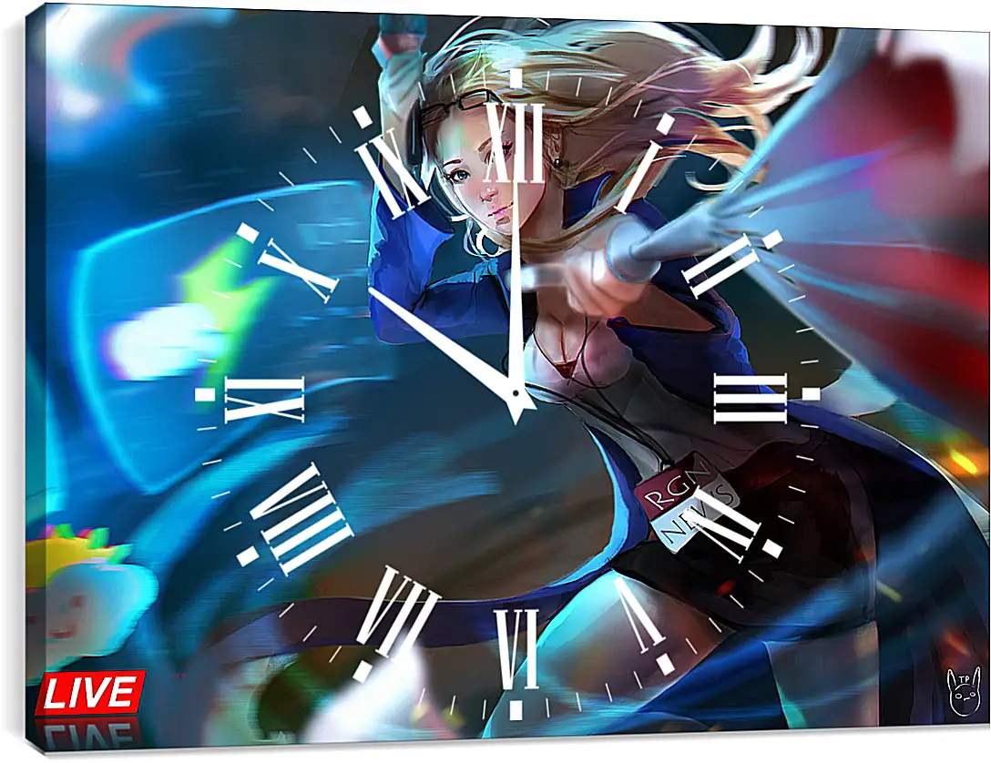 Часы картина - League Of Legends
