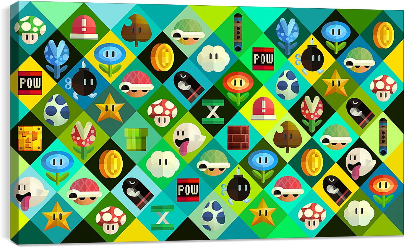 Постер и плакат - Mario
