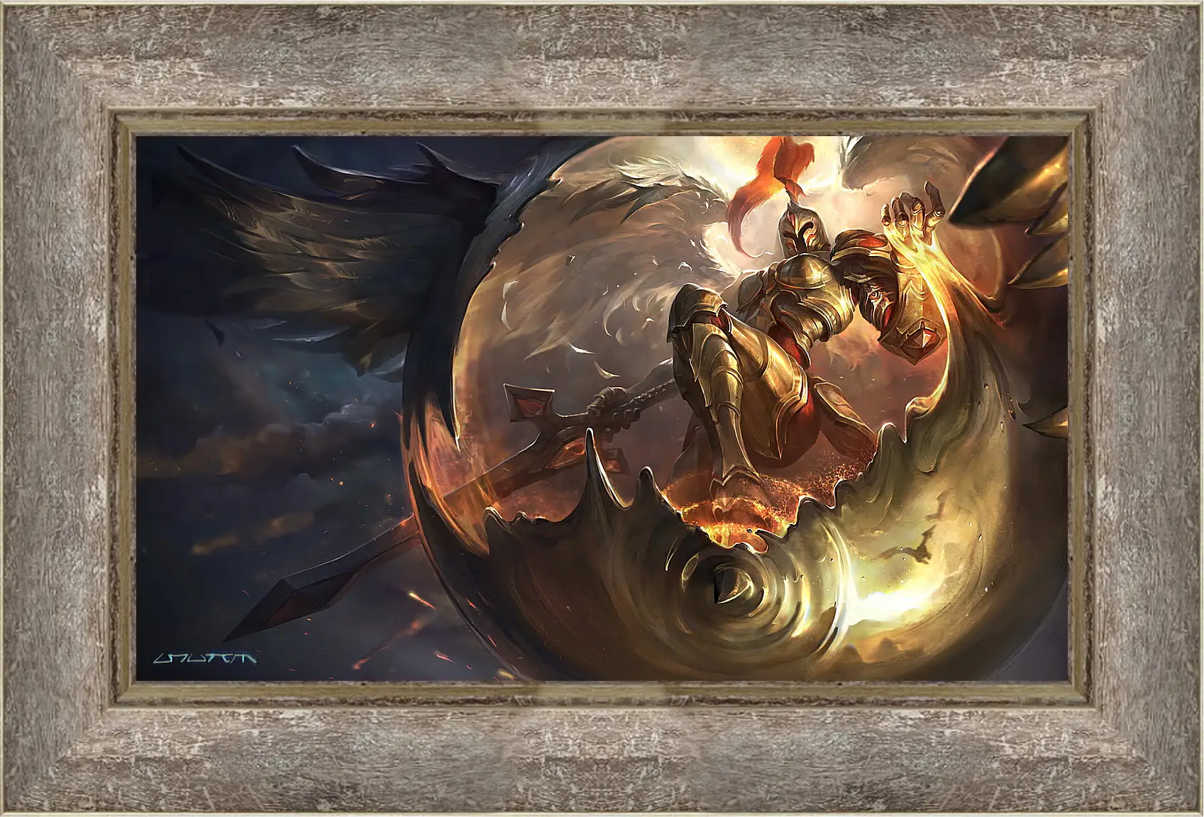 Картина в раме - League Of Legends

