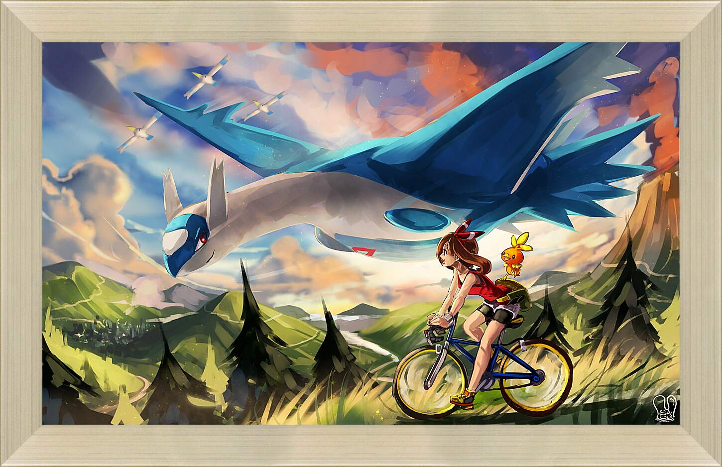 Картина в раме - Pokemon
