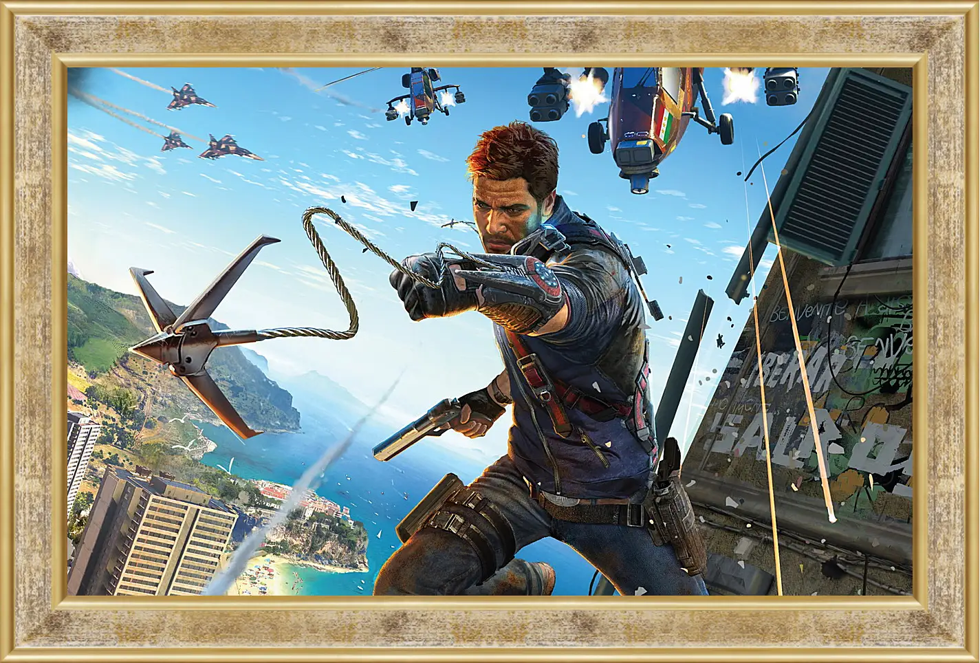 Картина в раме - Just Cause 3
