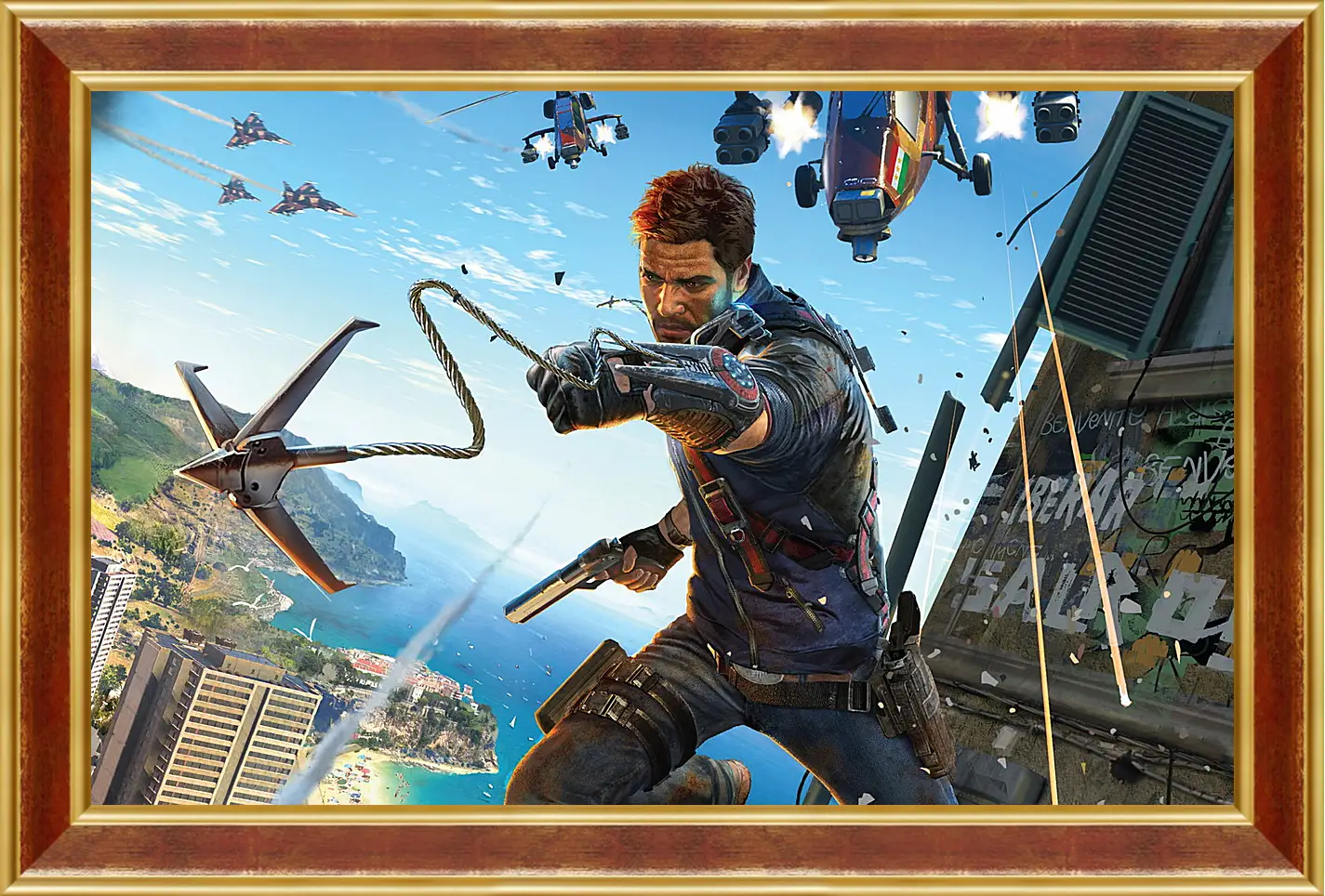 Картина в раме - Just Cause 3
