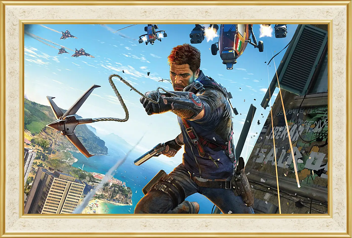 Картина в раме - Just Cause 3
