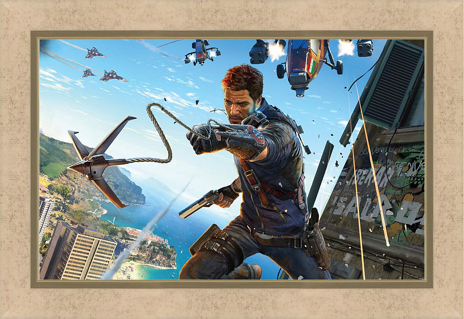 Картина в раме - Just Cause 3
