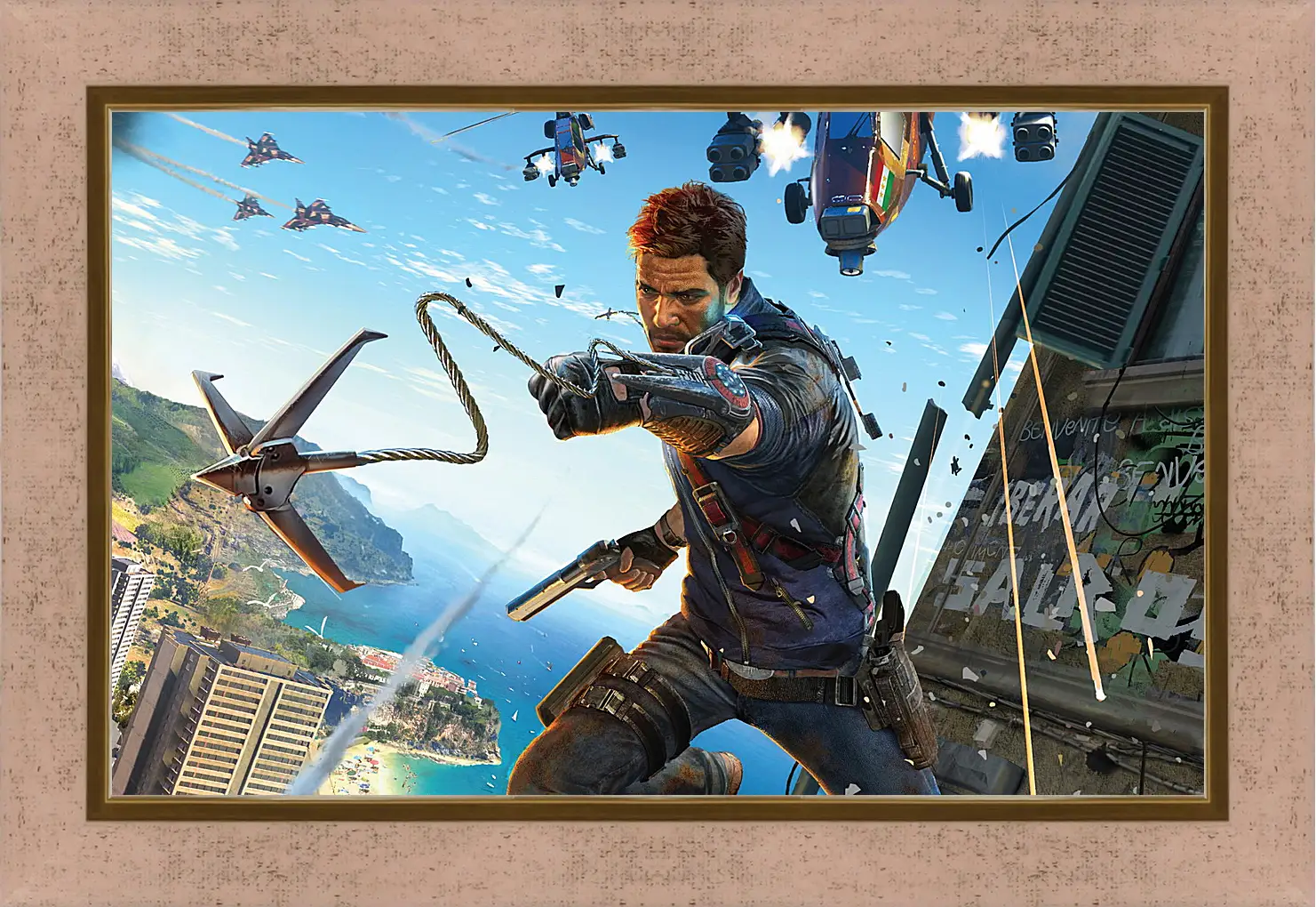 Картина в раме - Just Cause 3
