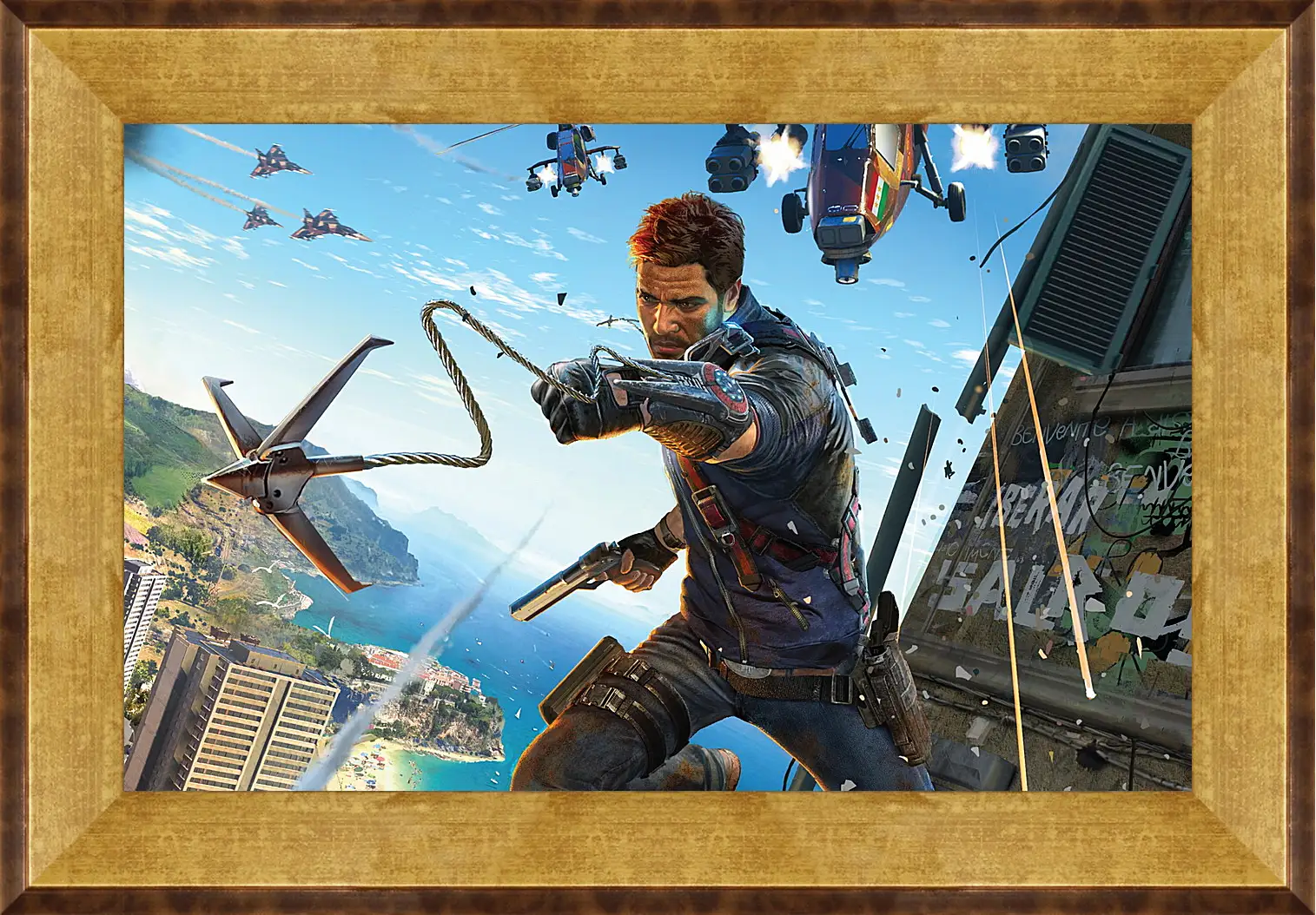 Картина в раме - Just Cause 3
