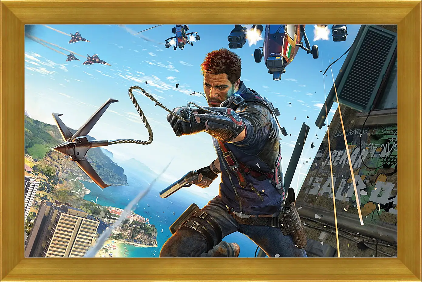 Картина в раме - Just Cause 3
