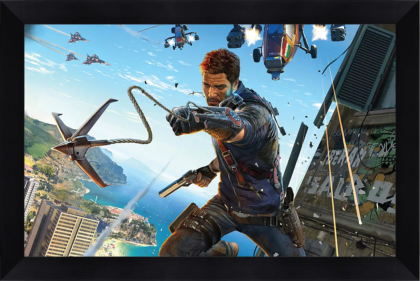 Картина в раме - Just Cause 3
