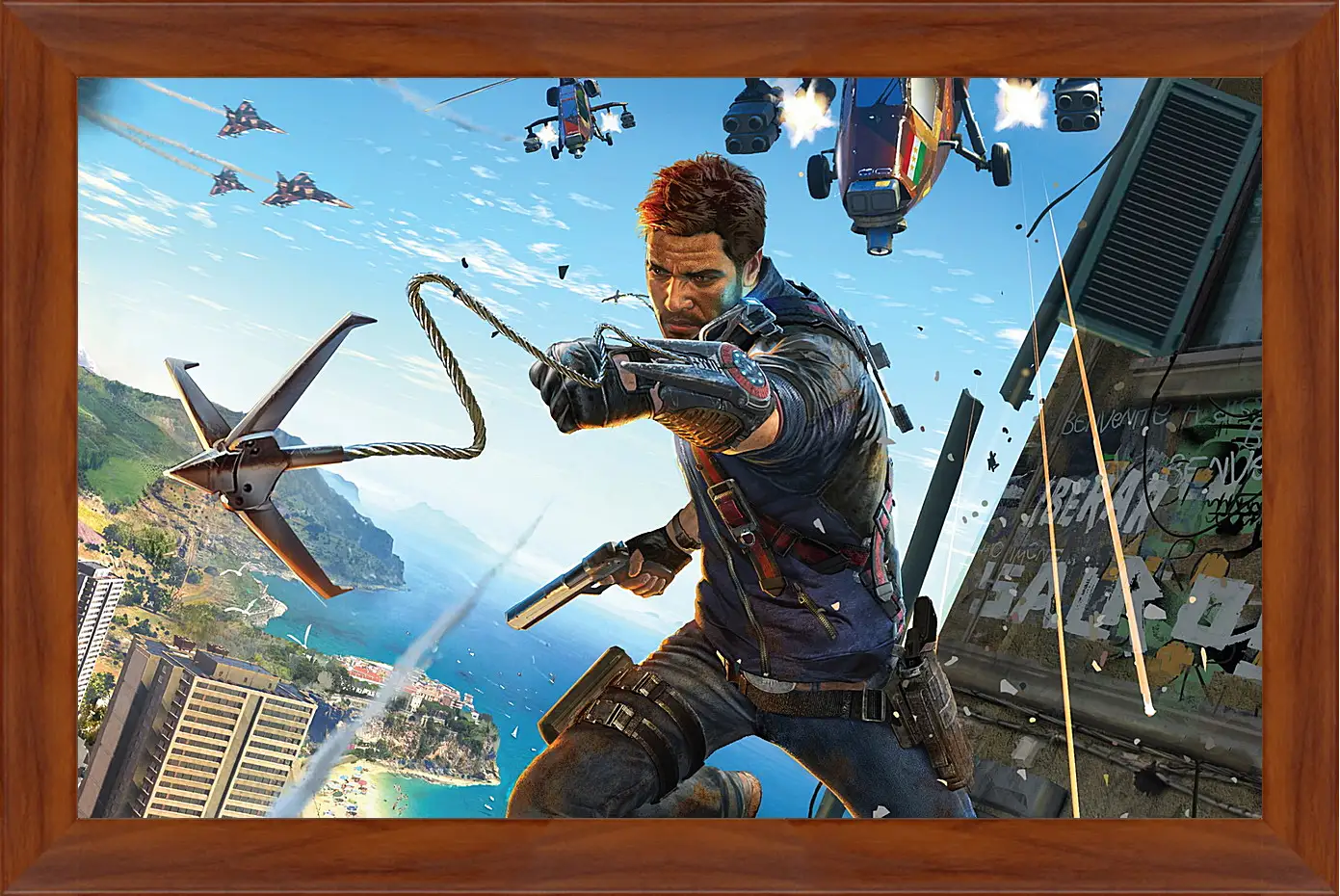 Картина в раме - Just Cause 3
