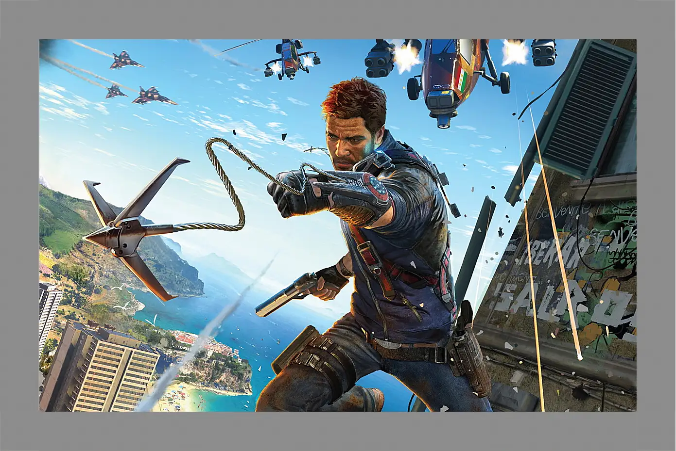 Картина в раме - Just Cause 3
