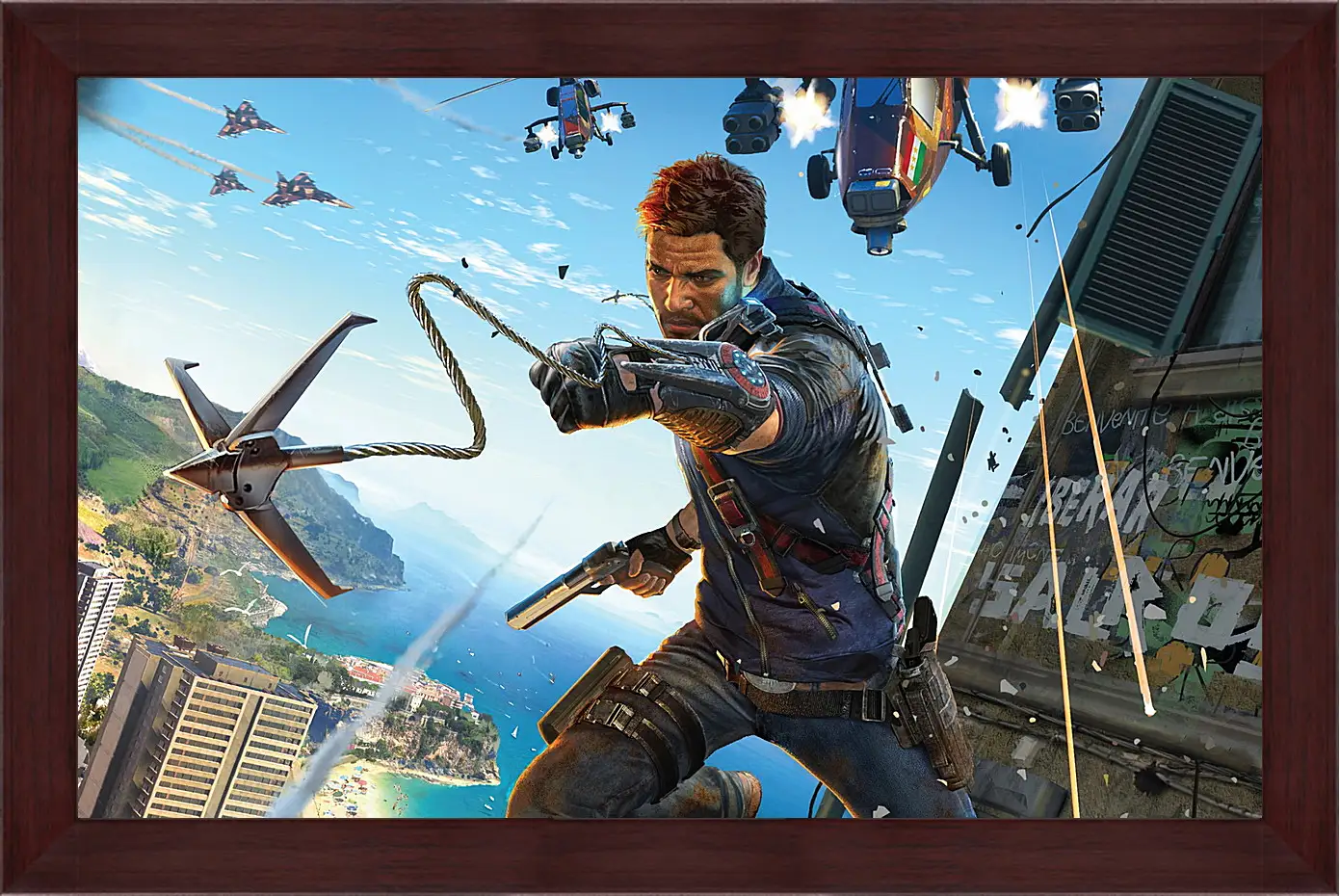 Картина в раме - Just Cause 3
