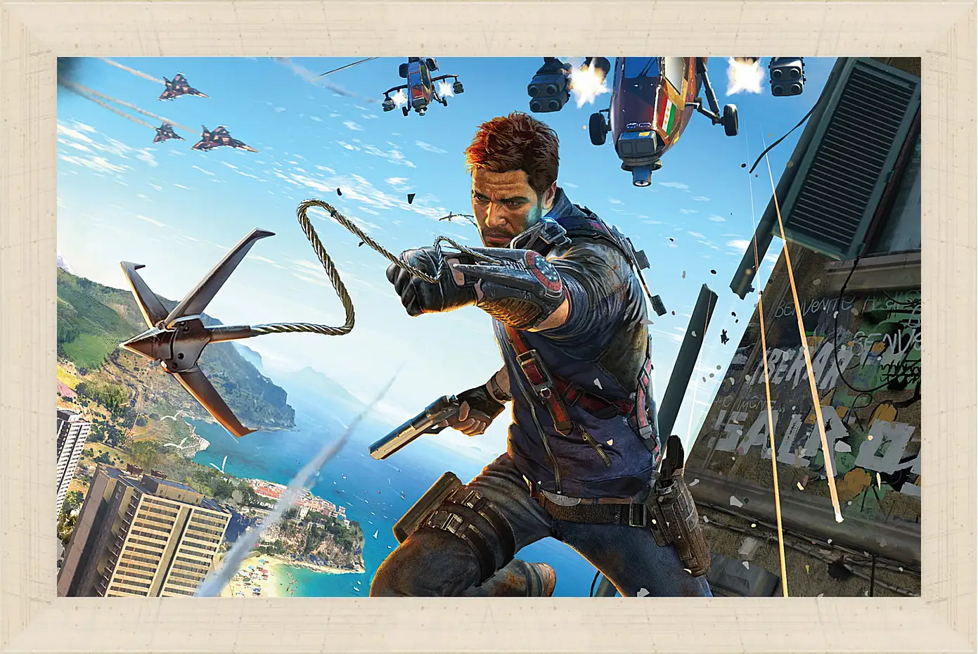 Картина в раме - Just Cause 3
