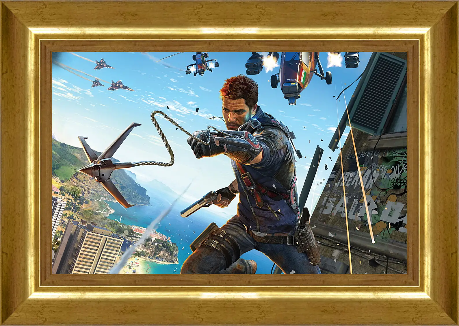 Картина в раме - Just Cause 3
