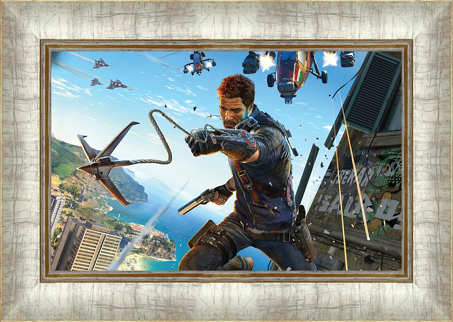 Картина в раме - Just Cause 3
