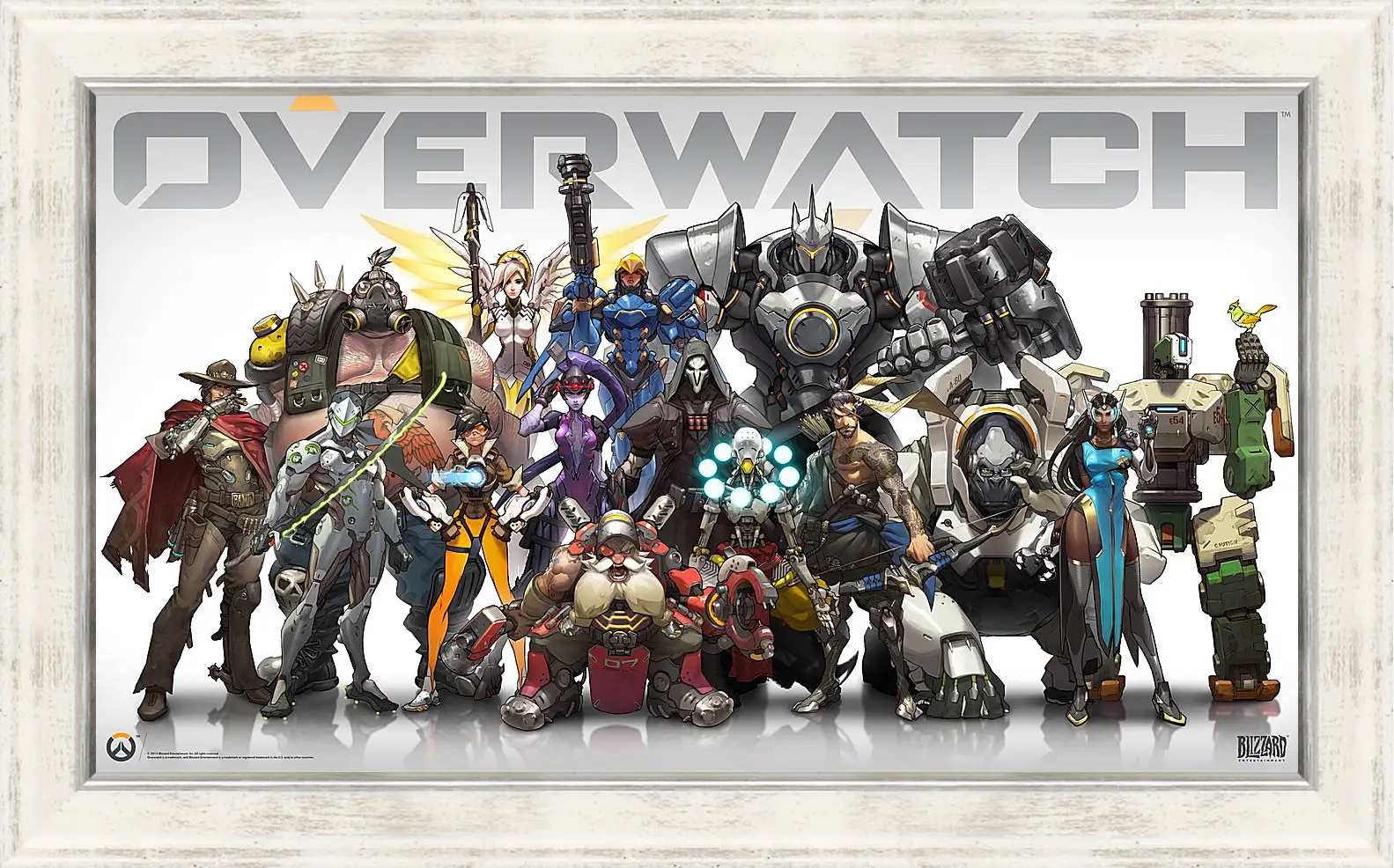 Картина в раме - Overwatch
