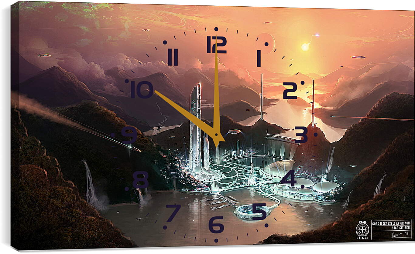 Часы картина - Star Citizen
