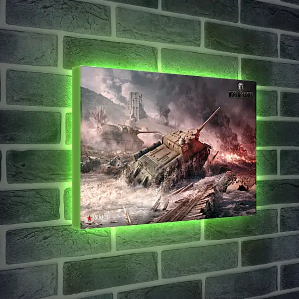 Лайтбокс световая панель - World Of Tanks