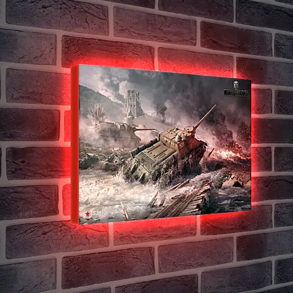 Лайтбокс световая панель - World Of Tanks