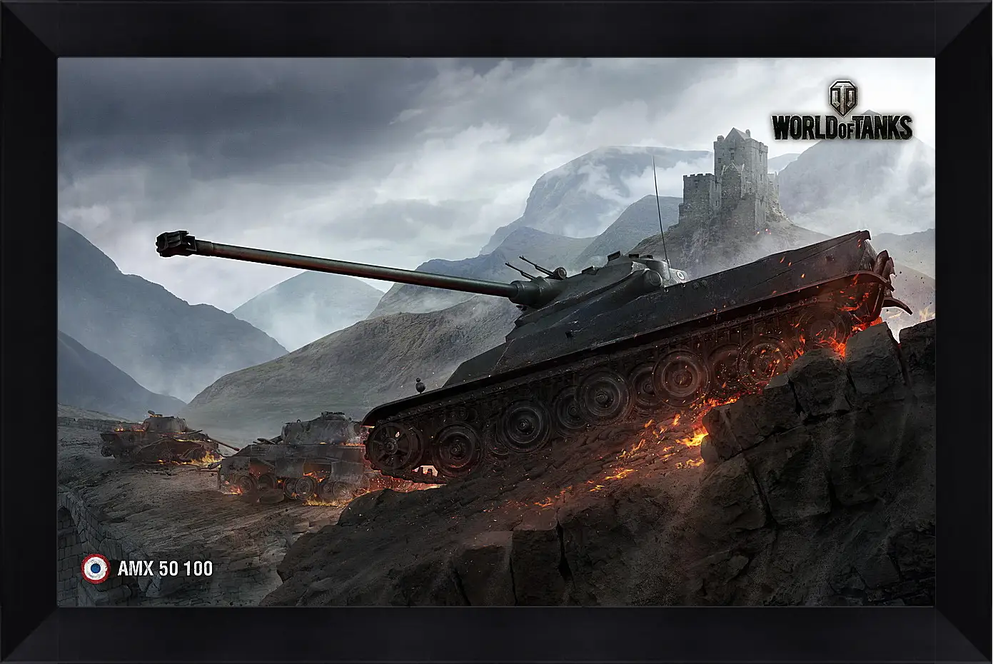 Картина в раме - World Of Tanks