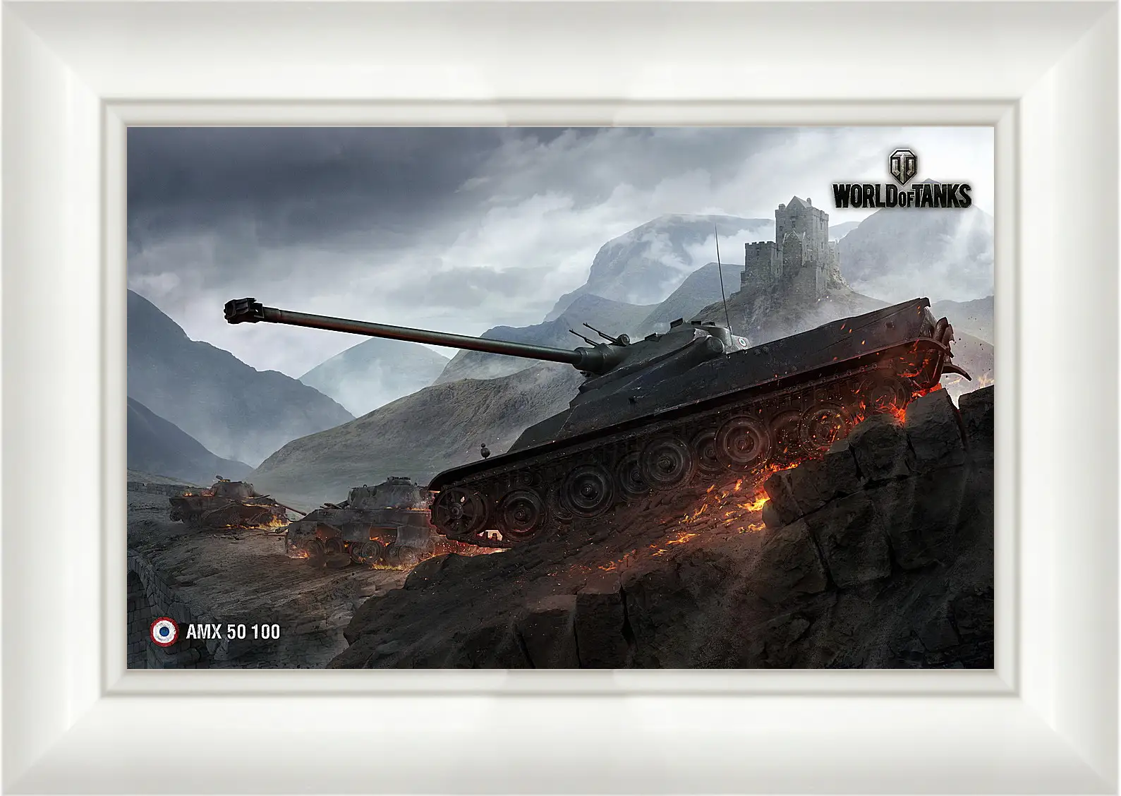 Картина в раме - World Of Tanks