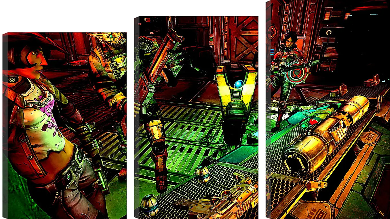 Модульная картина - Borderlands: The Pre-Sequel

