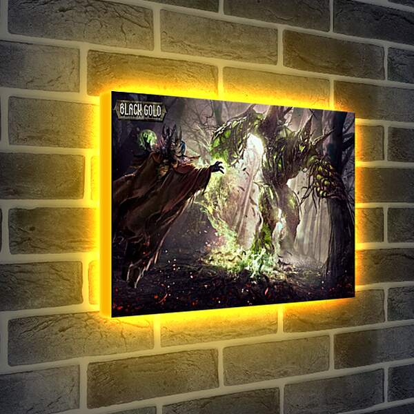 Лайтбокс световая панель - Black Gold Online
