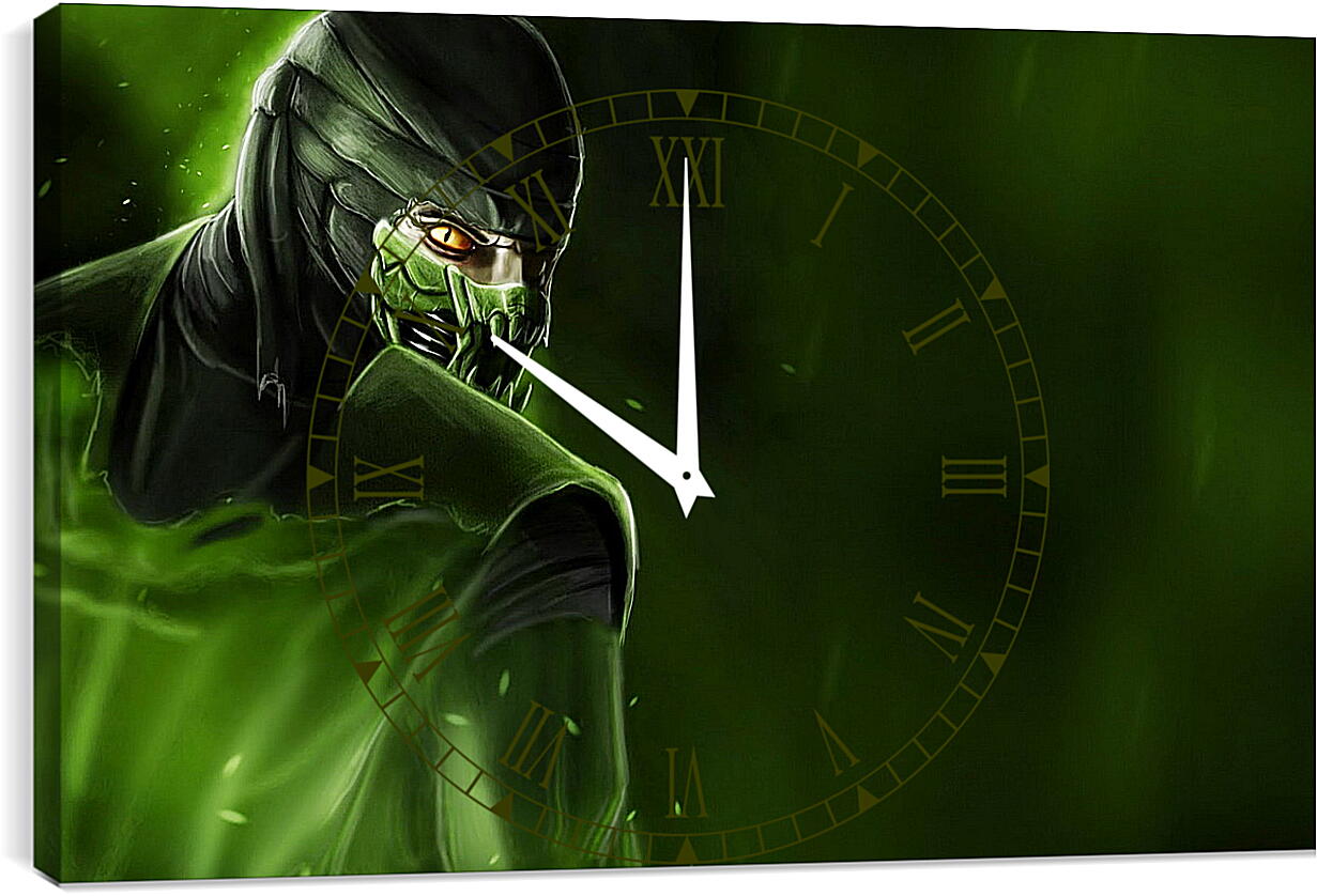 Часы картина - Mortal Kombat