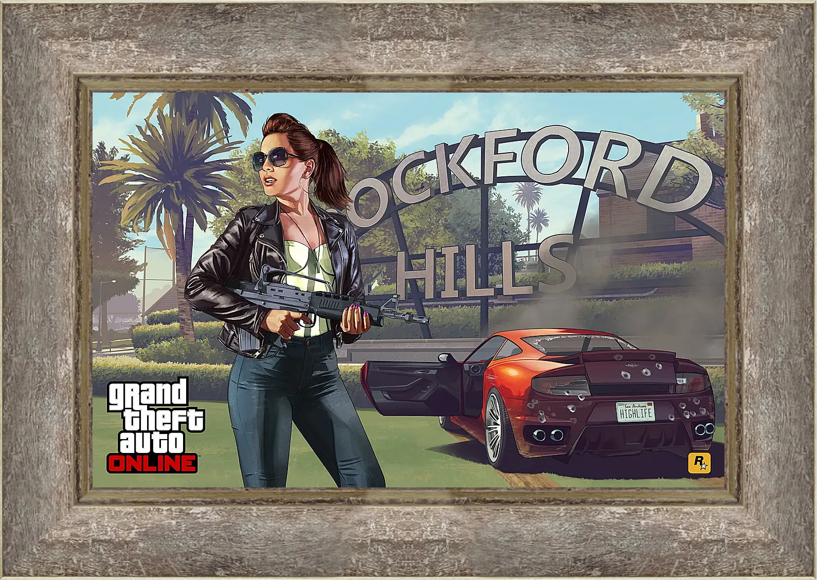 Картина в раме - Grand Theft Auto V
