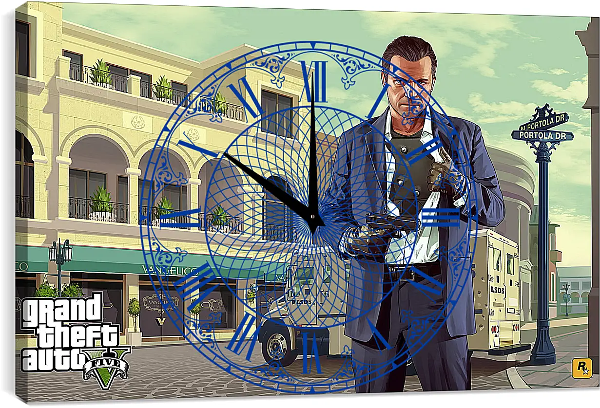 Часы картина - Grand Theft Auto V
