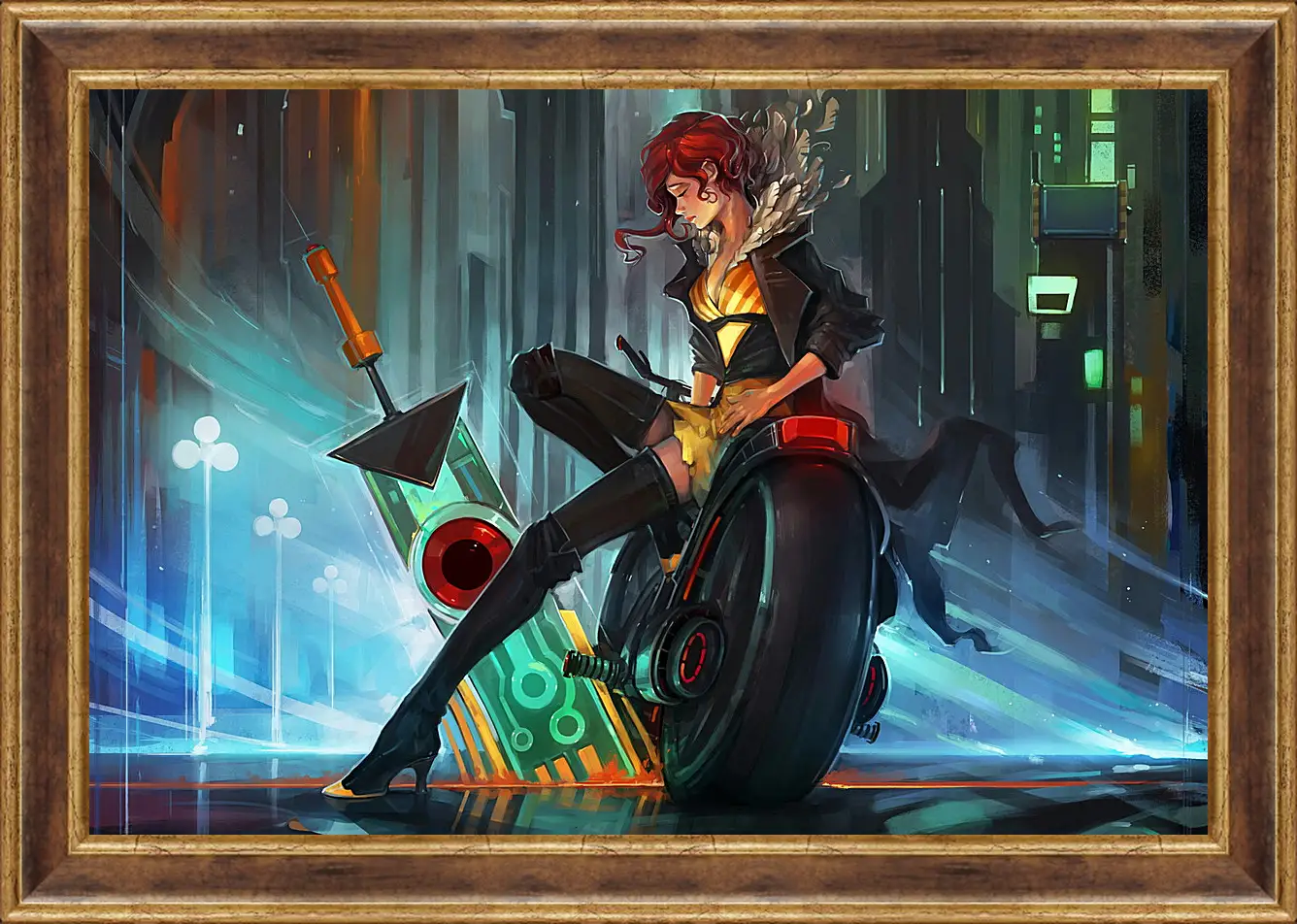 Картина в раме - Transistor
