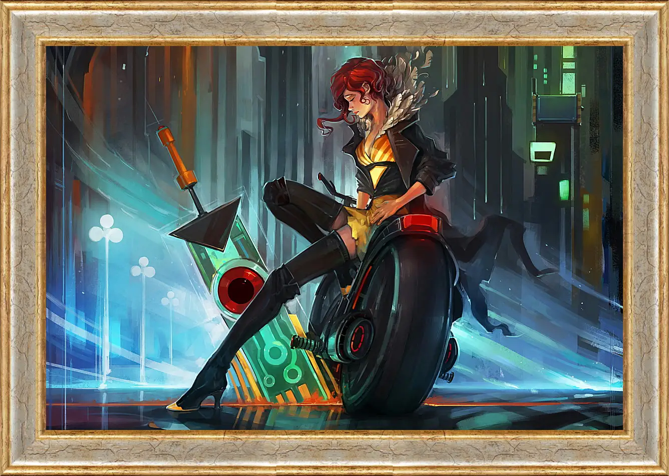 Картина в раме - Transistor
