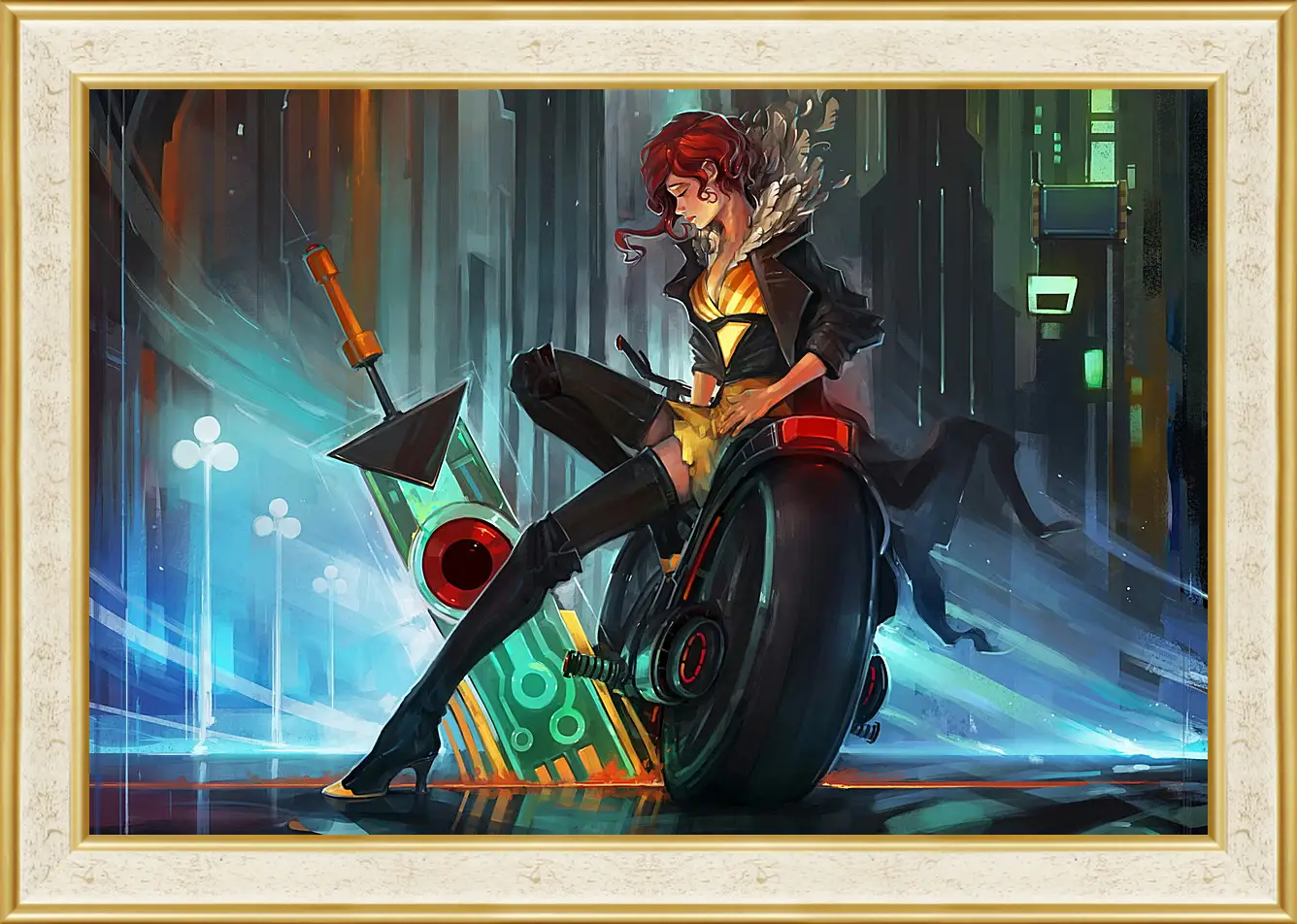 Картина в раме - Transistor
