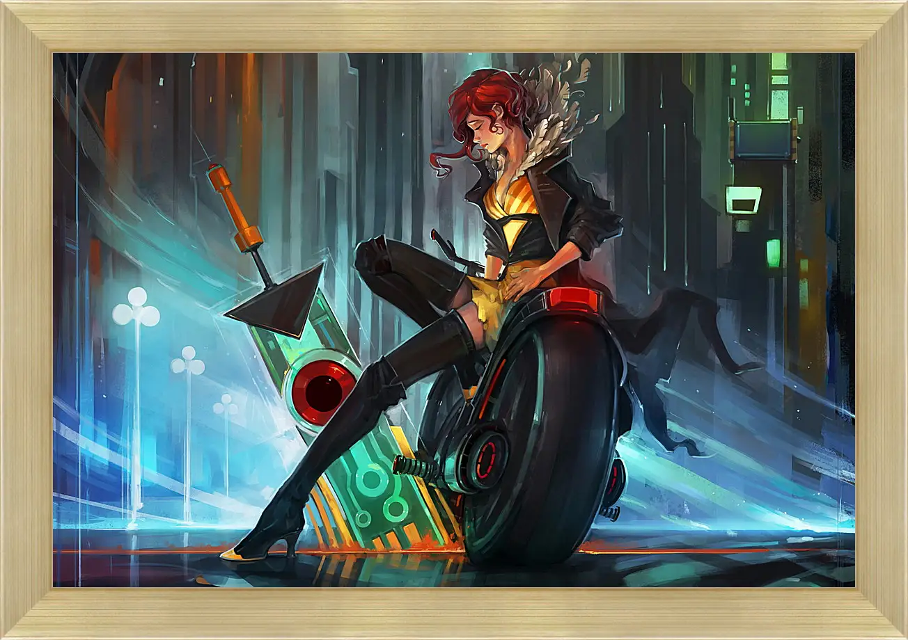 Картина в раме - Transistor
