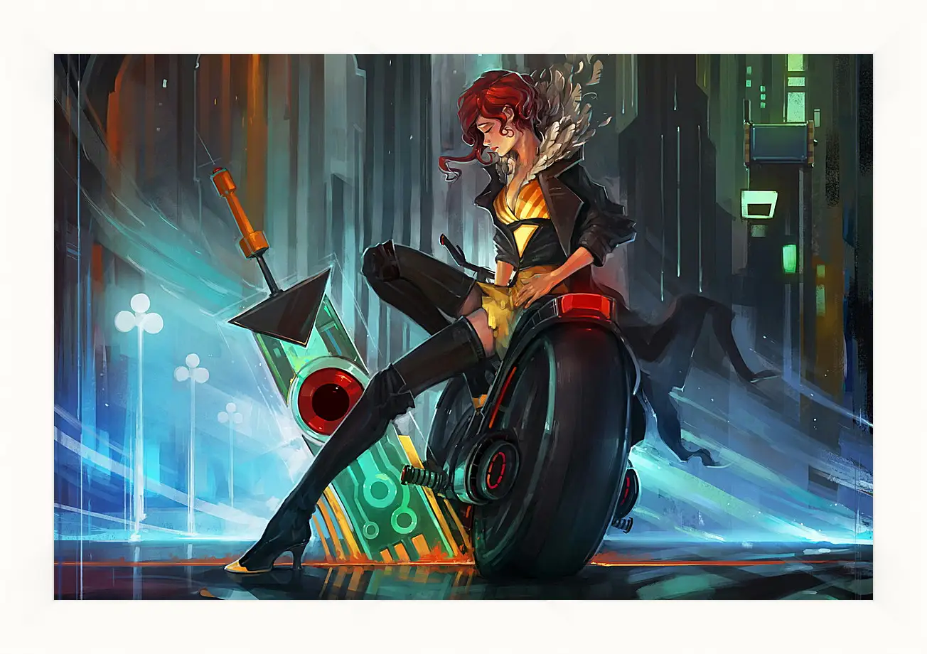 Картина в раме - Transistor
