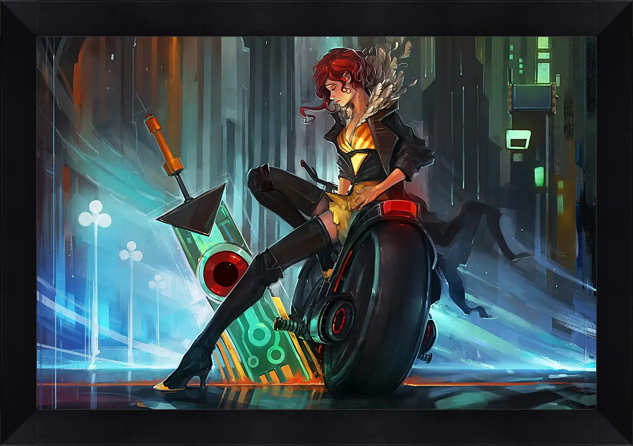 Картина в раме - Transistor
