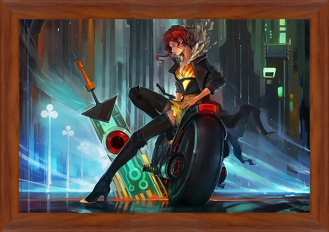 Картина в раме - Transistor
