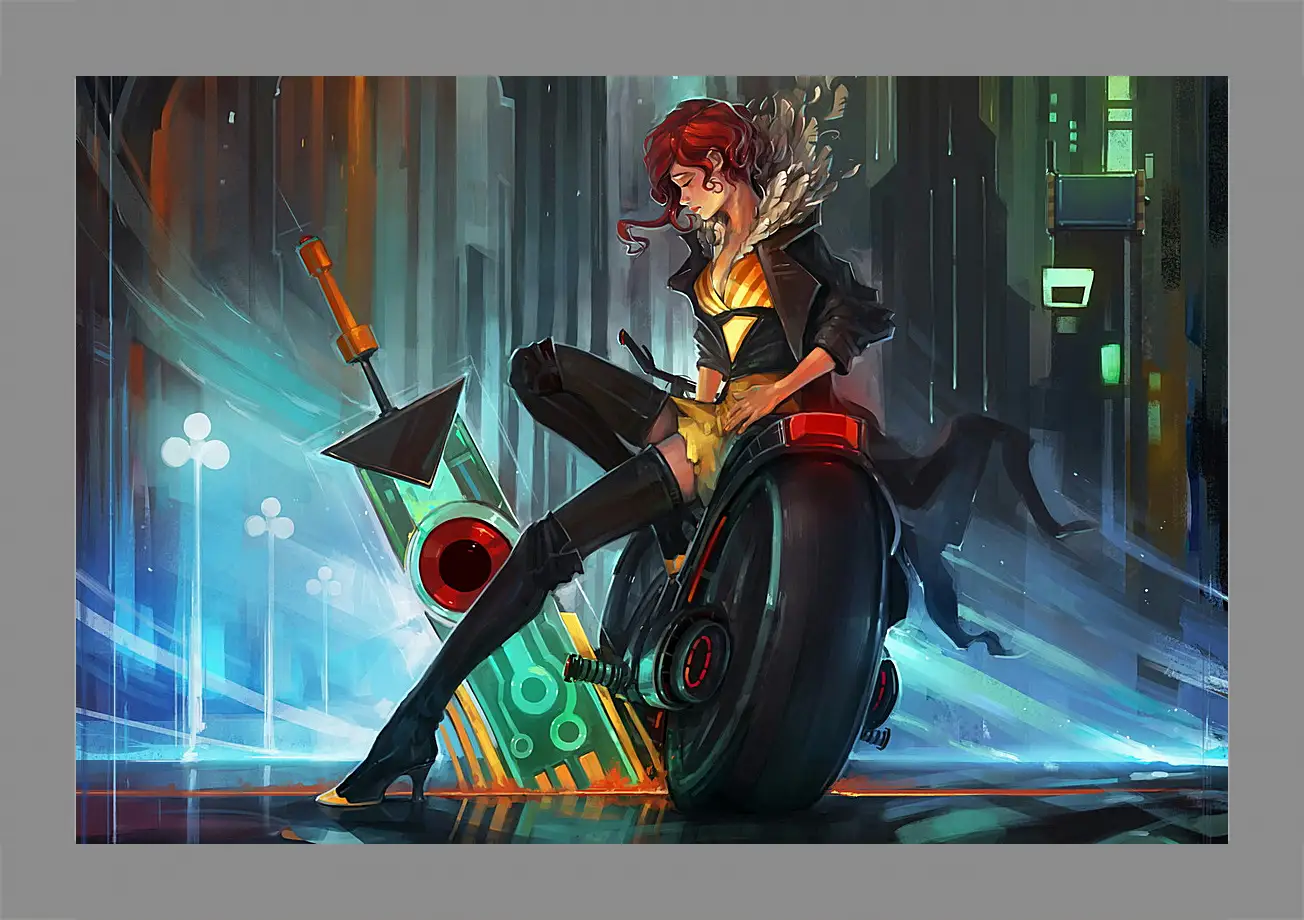 Картина в раме - Transistor
