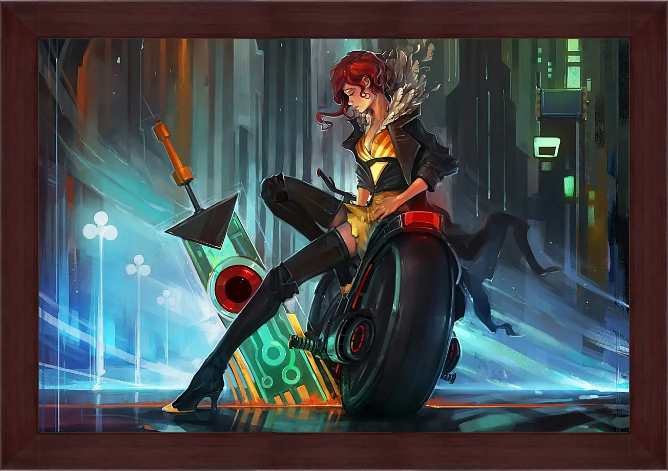 Картина в раме - Transistor
