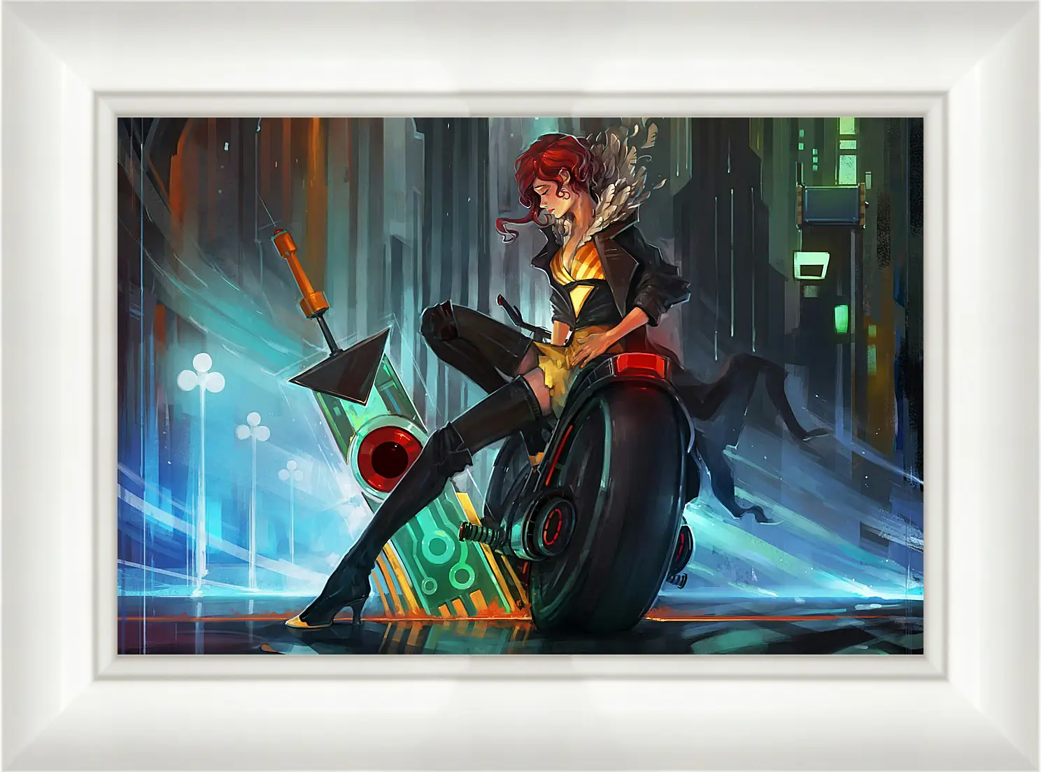 Картина в раме - Transistor
