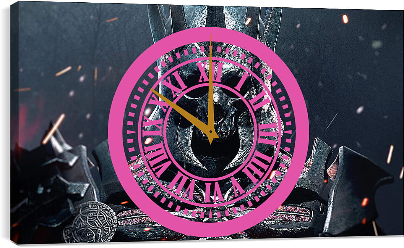 Часы картина - The Witcher 3 (Ведьмак), король Дикой охоты