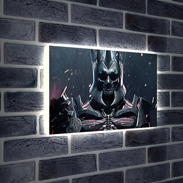 Лайтбокс световая панель - The Witcher 3 (Ведьмак), король Дикой охоты