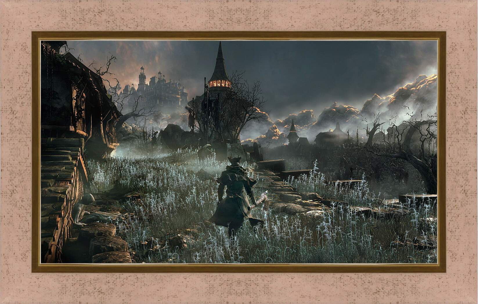 Картина в раме - Bloodborne
