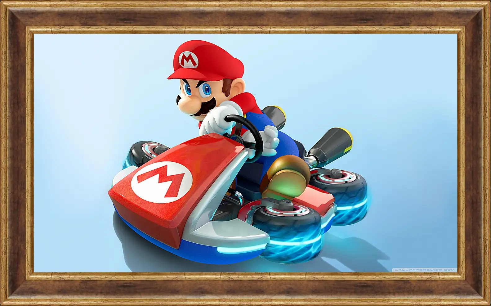 Картина в раме - Mario Kart 8
