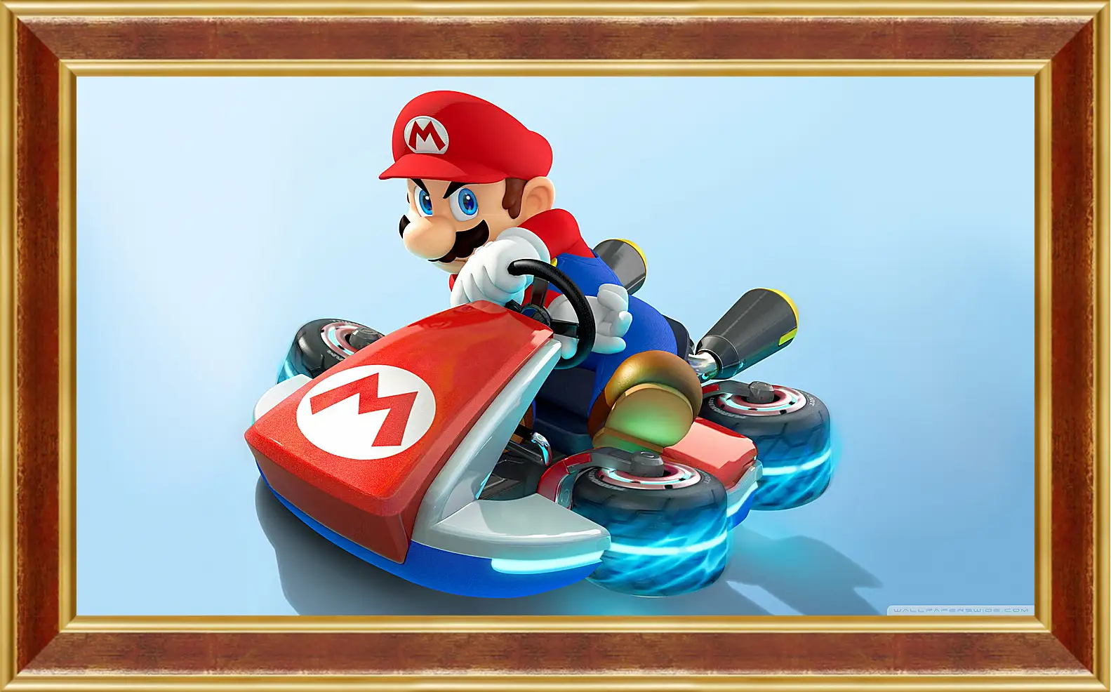 Картина в раме - Mario Kart 8
