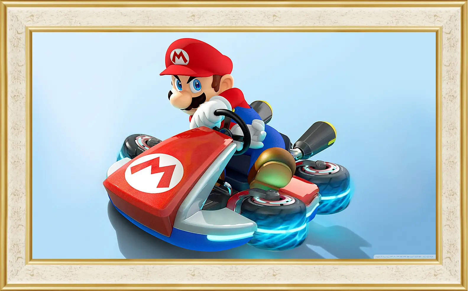 Картина в раме - Mario Kart 8
