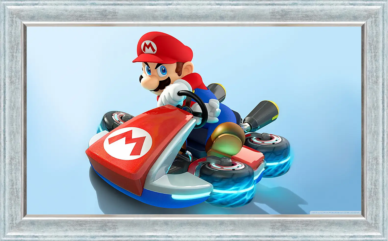 Картина в раме - Mario Kart 8
